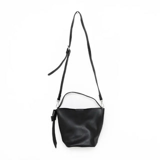 Leather square bag