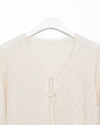 Lace Ribbon Cardigan