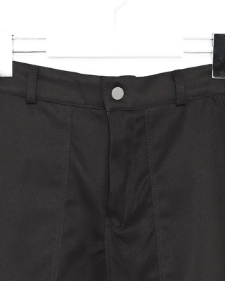 Tucked cargo Bermuda cotton pants