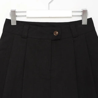 Pintuck mini skirt