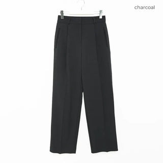 Pintuck slacks