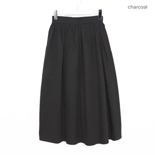 Cargo Shirring Long Skirt