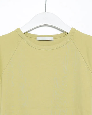 Raglan short-sleeved T-shirt
