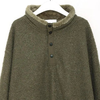 Boa fleece half-button anorak