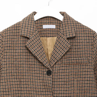 Check pattern jacket