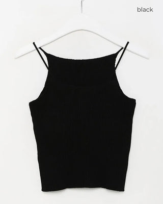 Padded basic sleeveless top