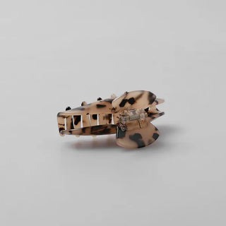 Leopard print hair clip