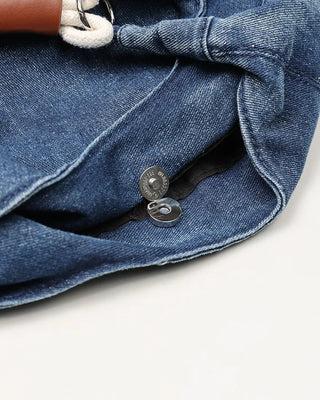 Denim shoulder bag