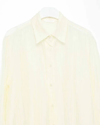 Organza Stripe Sheer Shirt