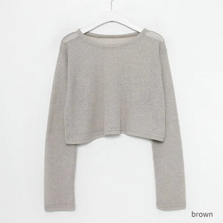 Round neck summer knit