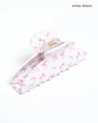 Mini flower hair clip