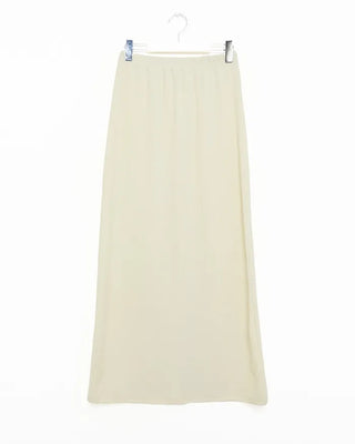 Layered wrap skirt and pants set