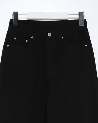Wide cotton pants