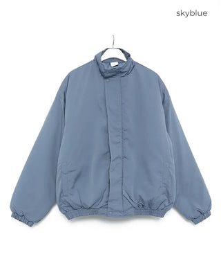 High-neck down jacket