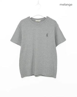 Basic Embroidered Logo T-Shirt