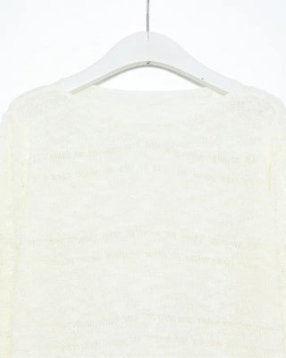 Loose-fitting sheer knit