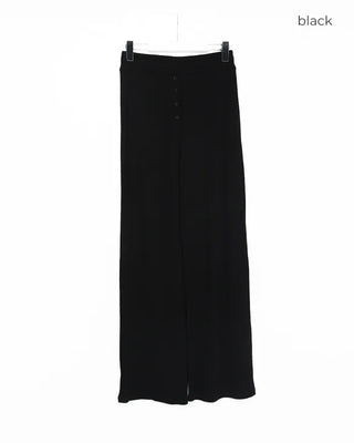 Perforated Button Sweatpants