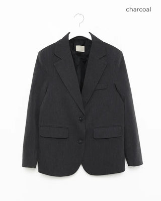 Two-button single-breasted jacket