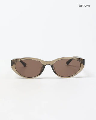 Oval frame sunglasses