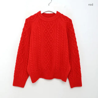 Casual Round Knit Sweater