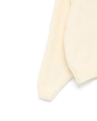 Toggle button detail knit cardigan