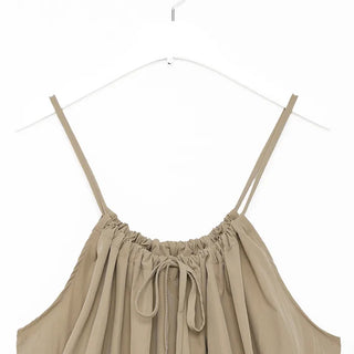 String Wide Jumpsuit