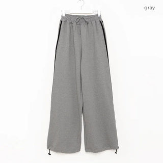 Unisex wide-leg pants