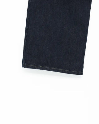 Wide denim pants