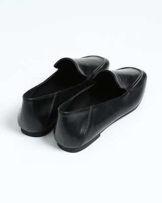 Square-line loafers
