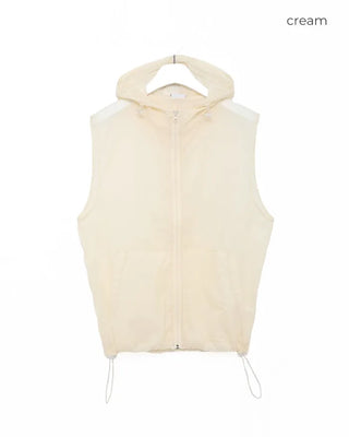 Windbreaker Hooded Vest