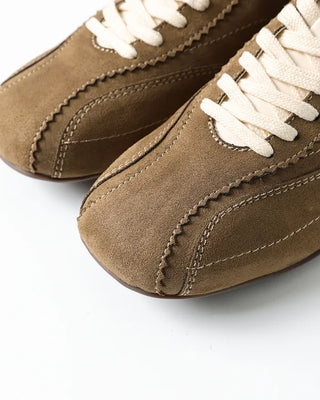 Suede sneakers
