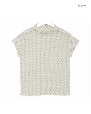 Polka Dot See-Through T-Shirt