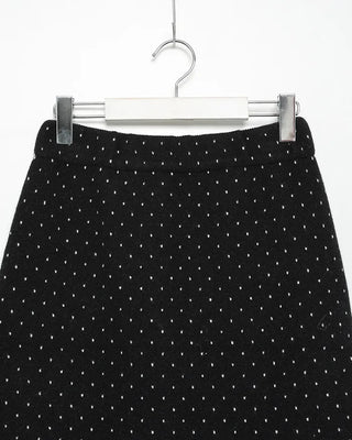 Polka Dot Frill Point Skirt