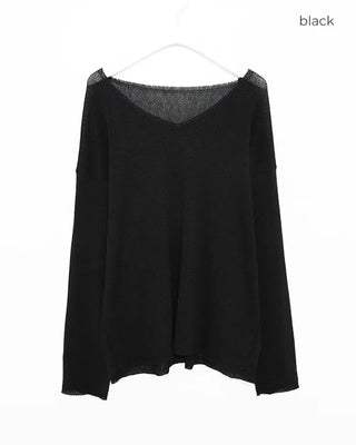Cool V-neck knit