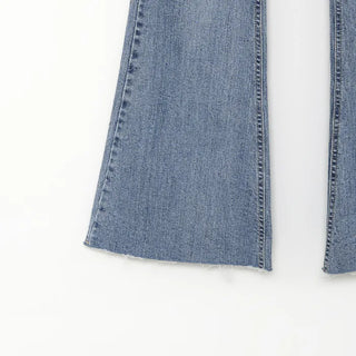 Flared Fit Denim Pants