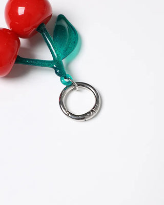 3D Cherry Keyring