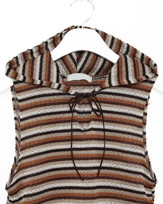 Border Hooded Sleeveless