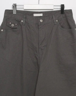 (Unisex) Studded Pocket Wide Pants