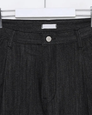 Denim Bermuda shorts