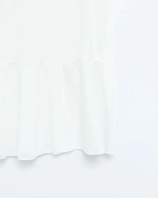 Long frill lace camisole