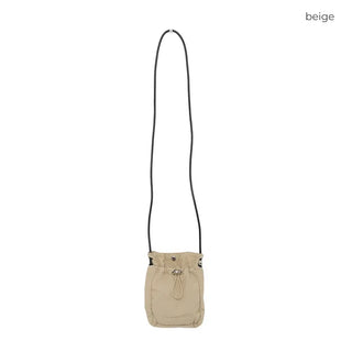 Shirring Point Crossbody Bag