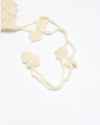Flower Crochet Begin Knit Hat