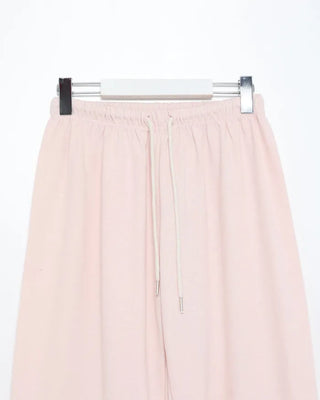 Basic drawstring waist sweatpants