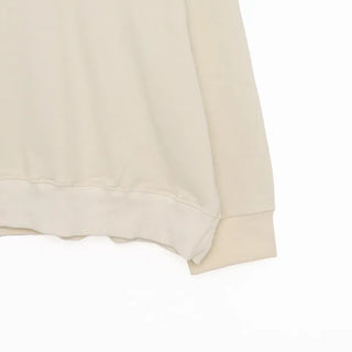Simple Deep V-Neck Sweatshirt