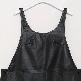 Overalls Leather Dress