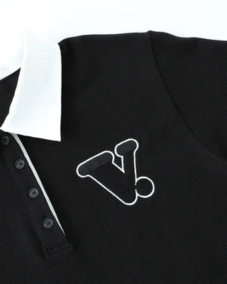 (ORIGINAL) V-Lace Polo T-Shirt