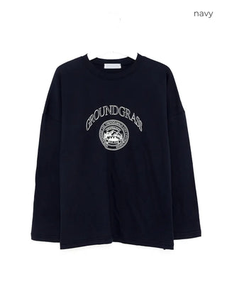GRASS print sweatshirt