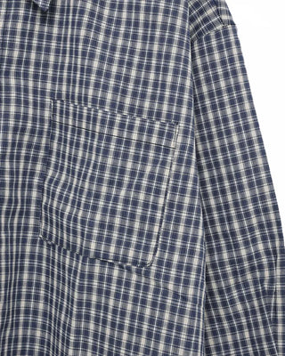 Oversized check shirt