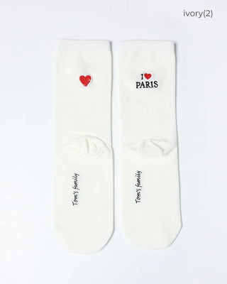 I LOVE Lettering Socks