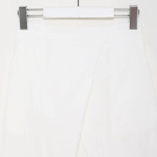 Center Cross Nylon Long Skirt